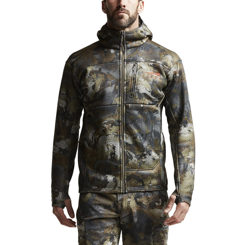 Sitka Traverse Hoody in Waterfowl Timber Color